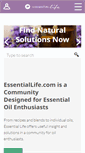 Mobile Screenshot of essentiallife.com